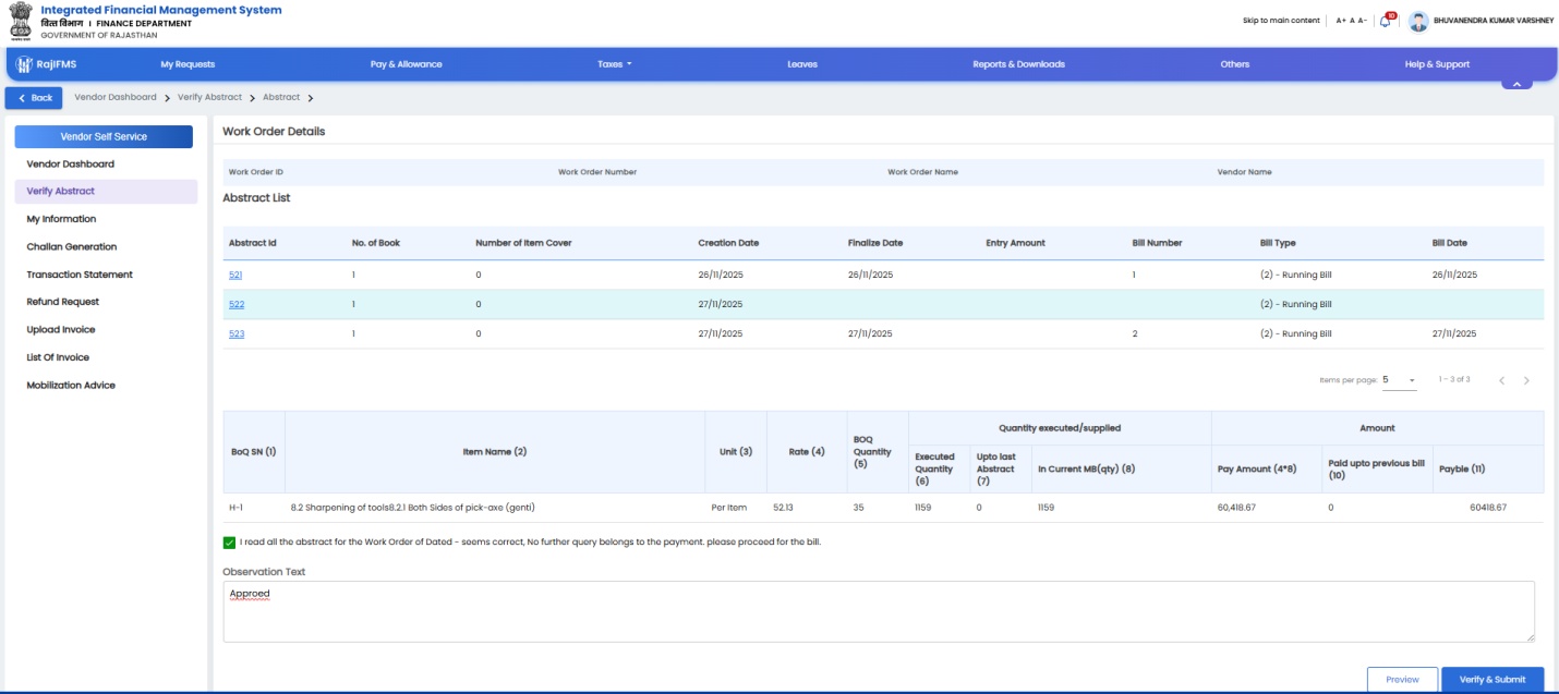 Ifms Raj Nic In IFMS 3.0 Vendor Management Rajasthan