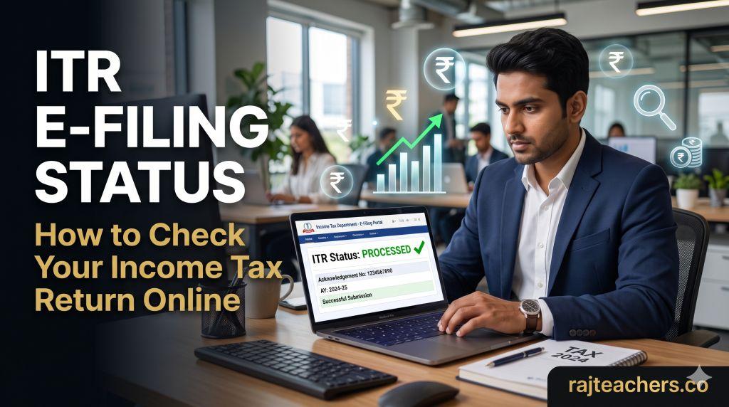 ITR E-Filing Status: How to Check Your Income Tax Return Online (Step-by-Step Guide 2026)